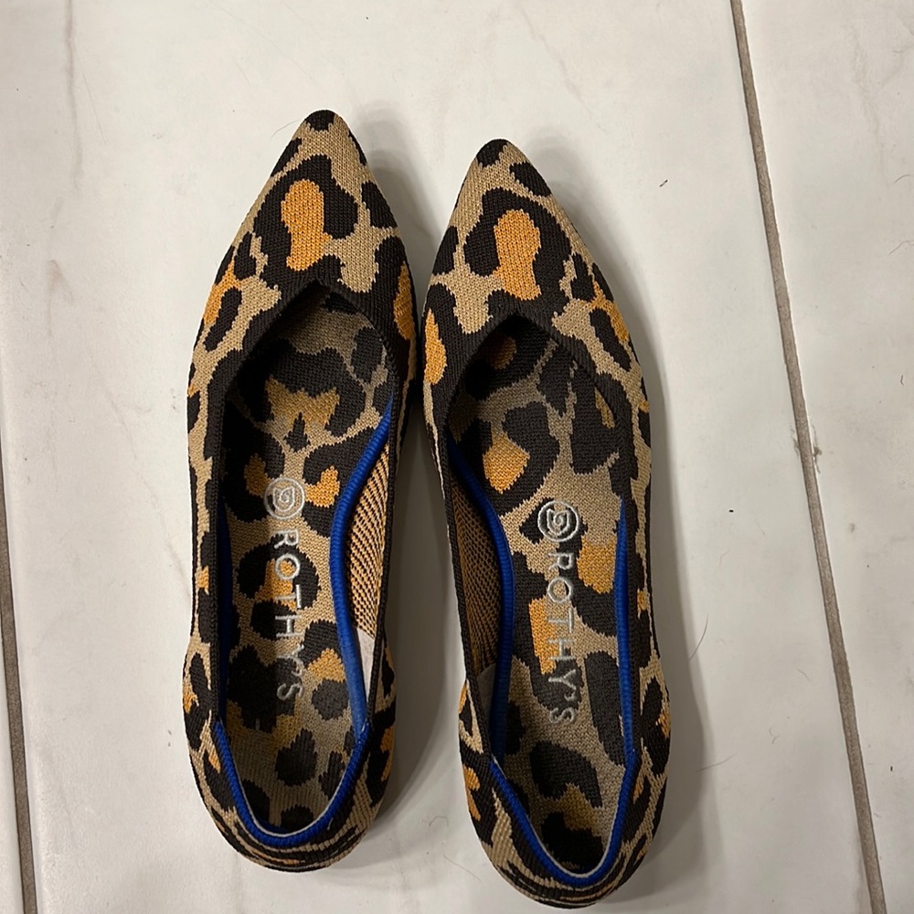 Rothy’s the point desert cat women’s 8